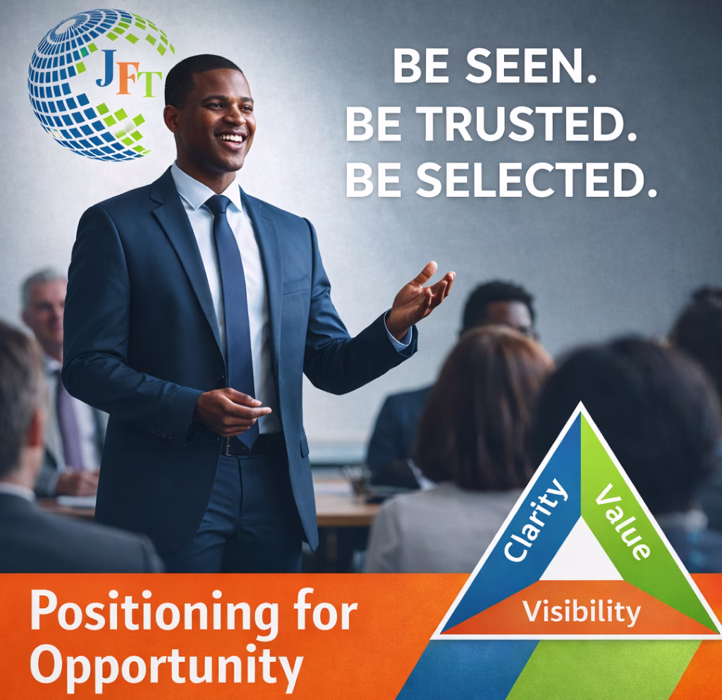 Positioning for Opportunity: How to Be Seen, Trusted, and Selected (Without Chasing Jobs)