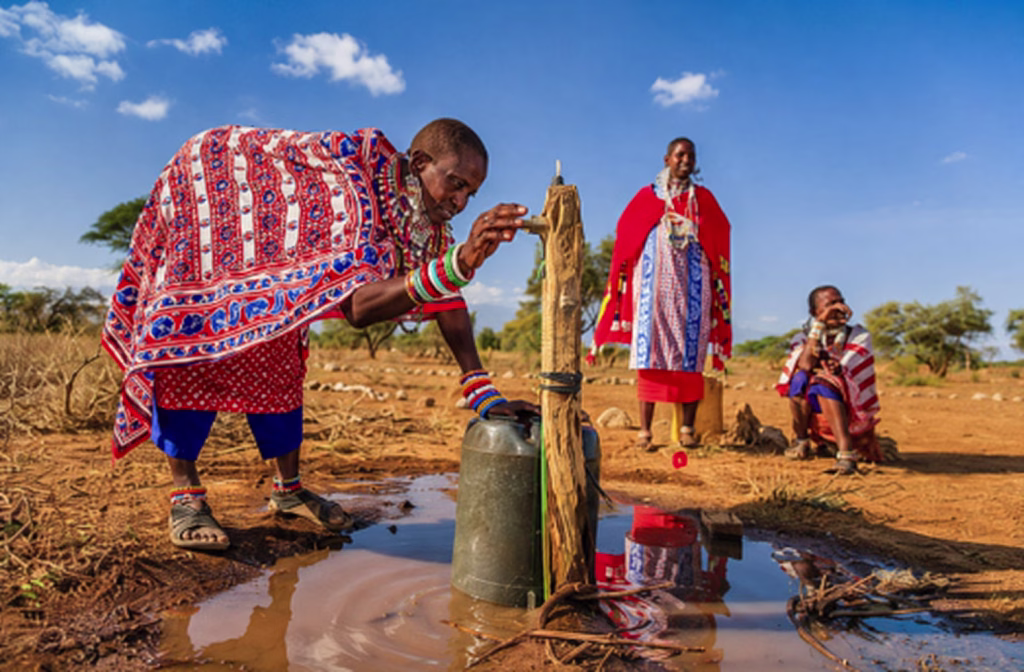 groundwater in Africa supporting communities during drought